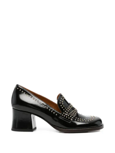 Chie Mihara stud-embellished block-heel pumps