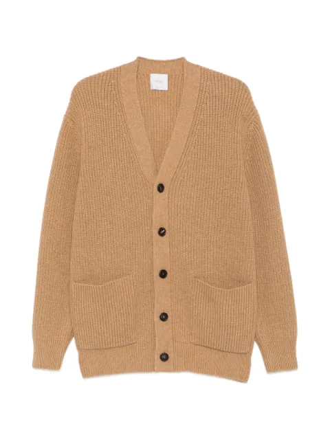Malo ribbed-knit V-neck cardigan