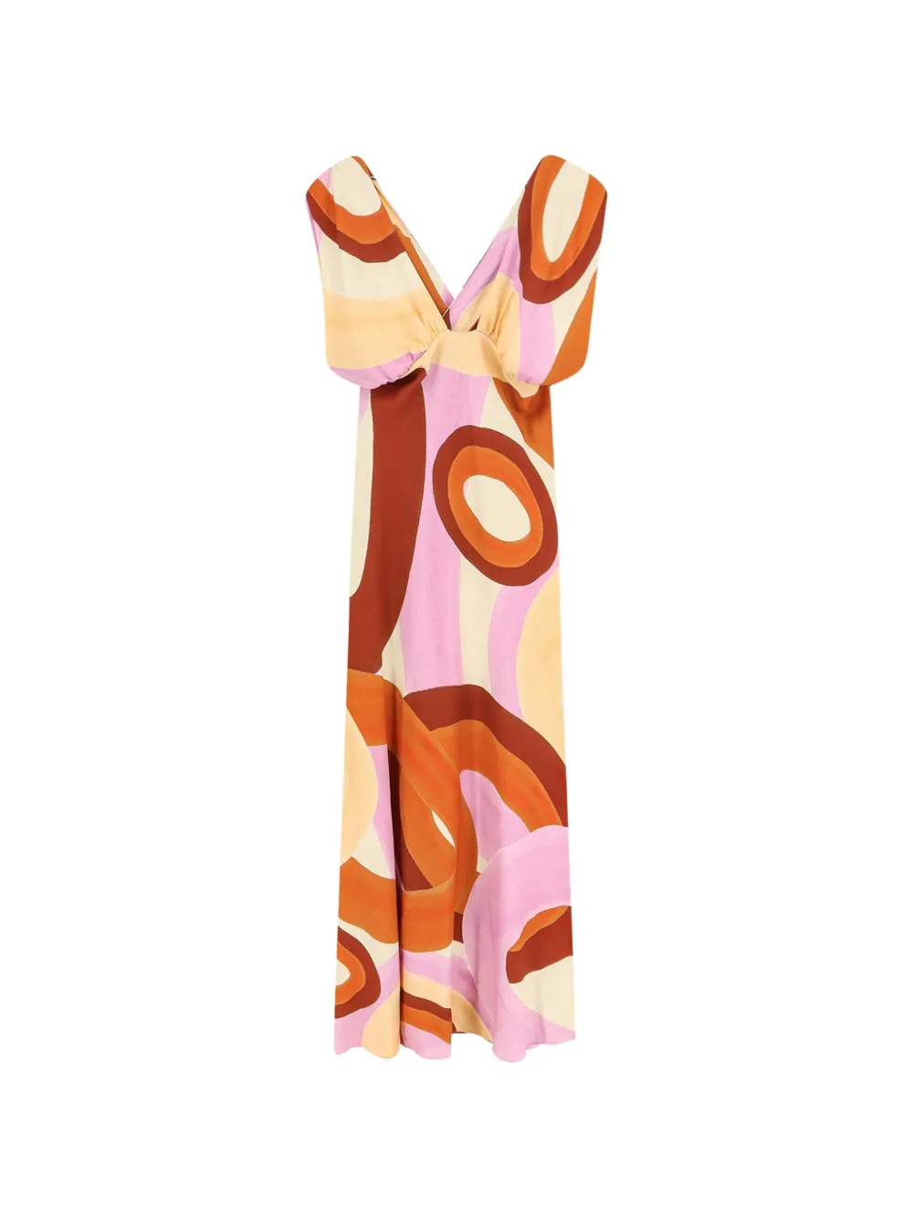 Themis Z Terra cross-back maxi dress