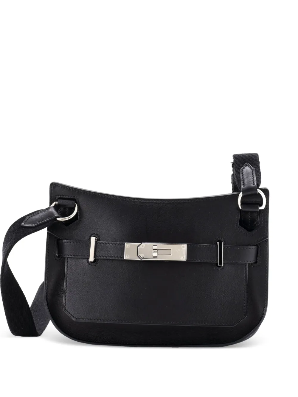 Hermès Pre-Owned Jypsiere Bag Evergrain Mini shoulder bag - Black