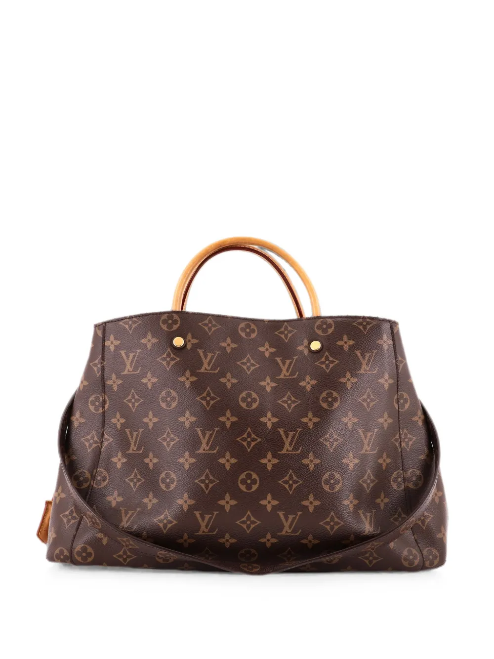 Louis Vuitton Pre-Owned Montaigne Handbag Monogram Canvas GM tote bag - Brown