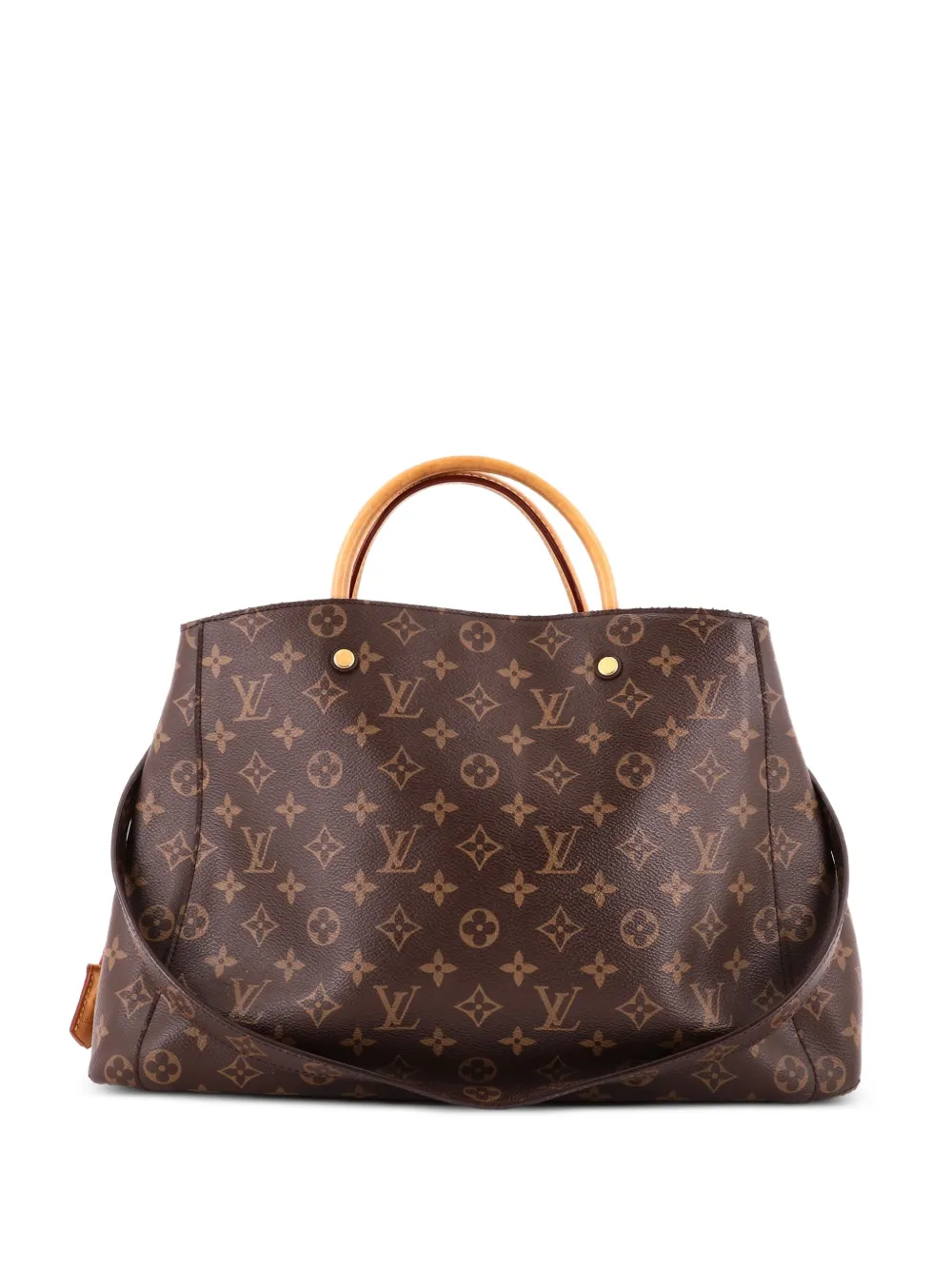 Louis Vuitton Pre-Owned Montaigne Handbag Monogram Canvas GM tote bag - Marrone