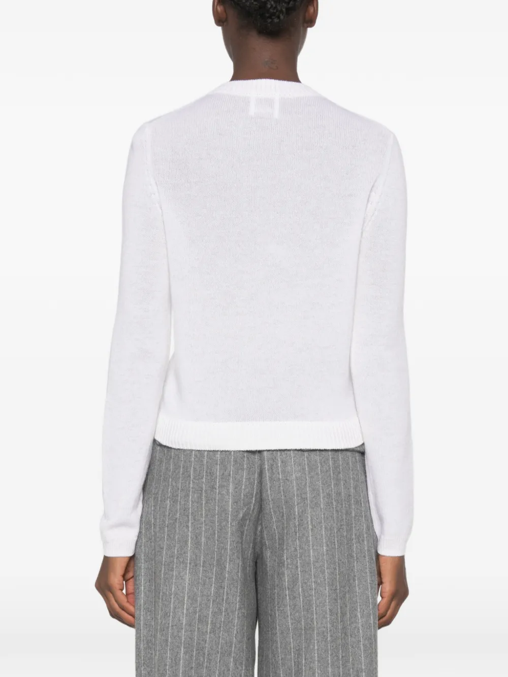 Allude Fijngebreid vest Beige