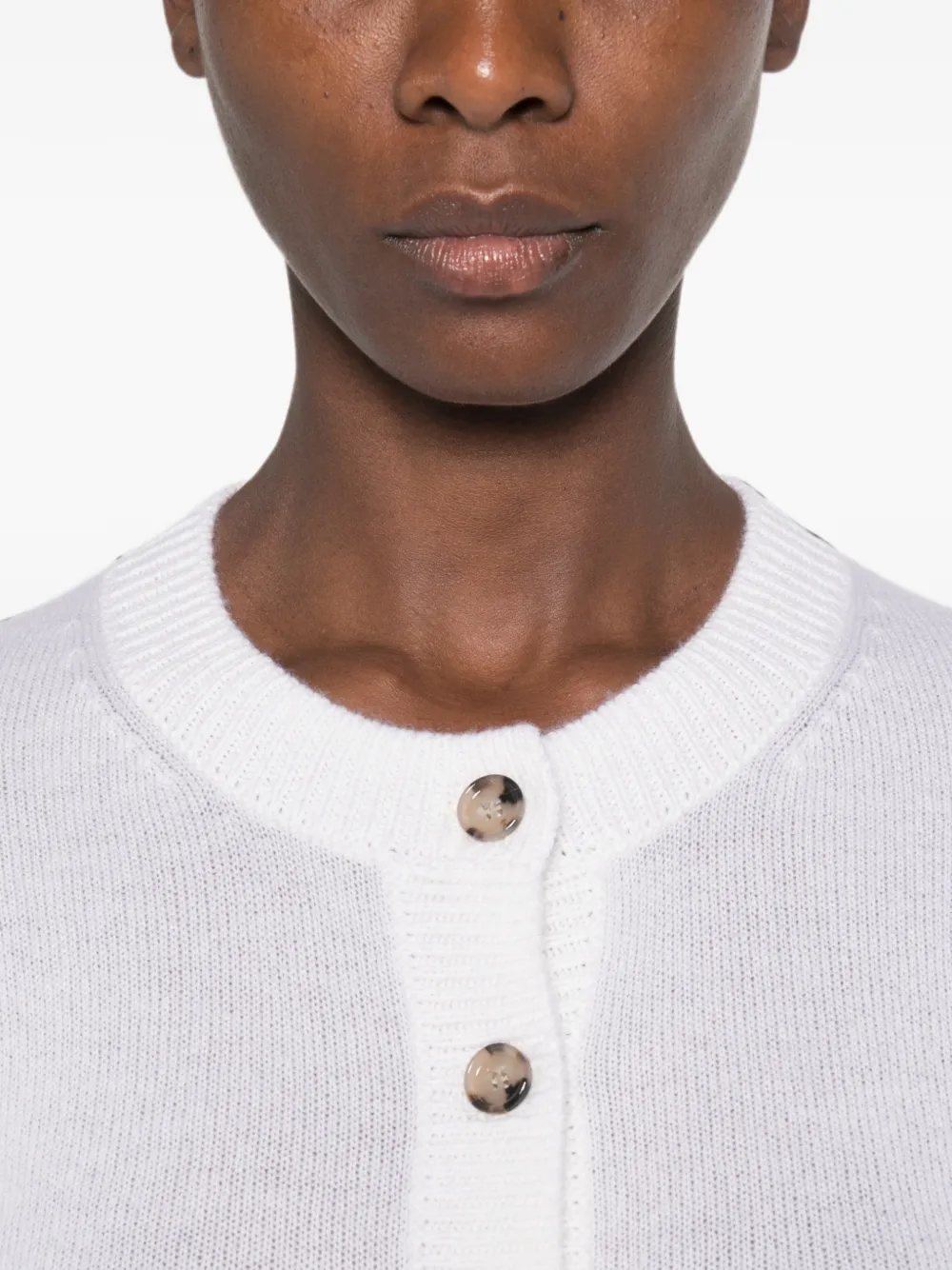 Allude Fijngebreid vest Beige
