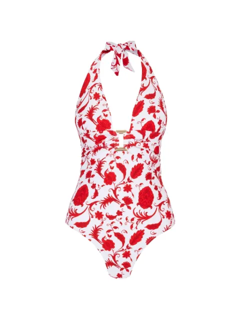 Heidi Klein Maiô Evia frente única com estampa floral