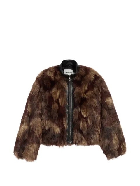 Apparis Lillet faux-fur panelled jacket