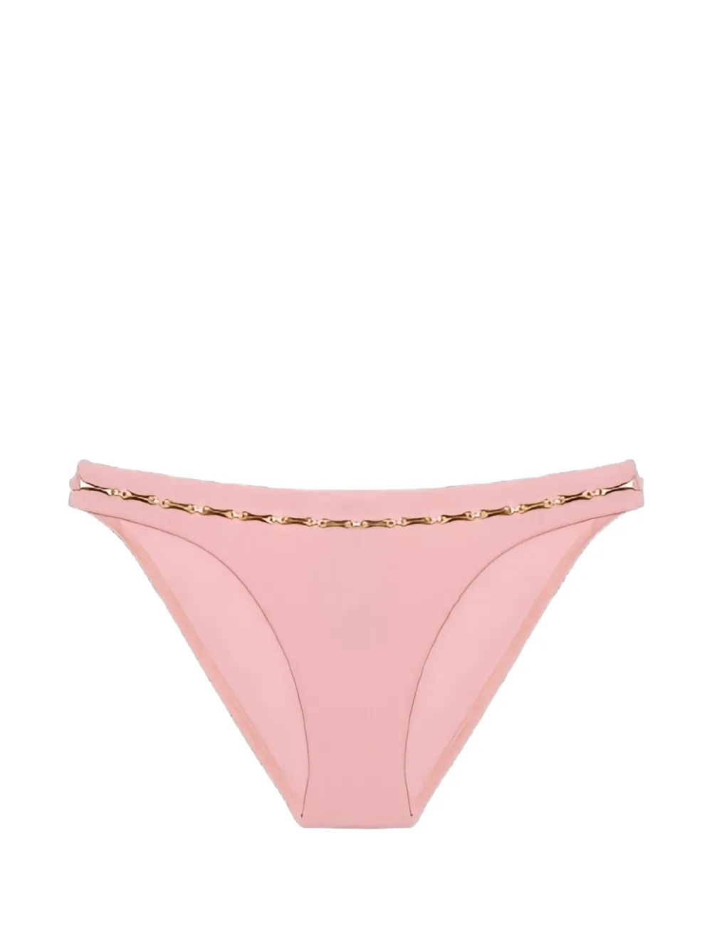 VIX PAULA HERMANNY Firenze Bell chain-detail bikini bottoms - Rosa