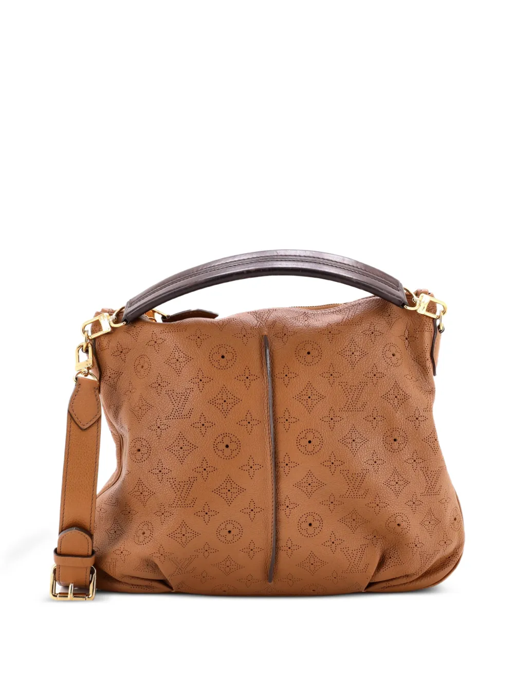 Louis Vuitton Pre-Owned Selene Mahina MM Beuteltasche - Braun