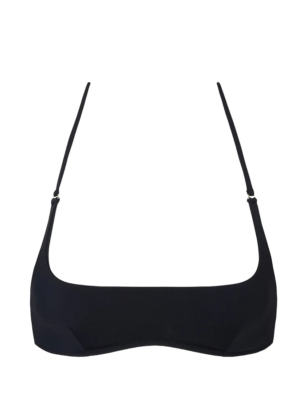 TROPIC OF C Hamaca halterneck bikini top - Nero