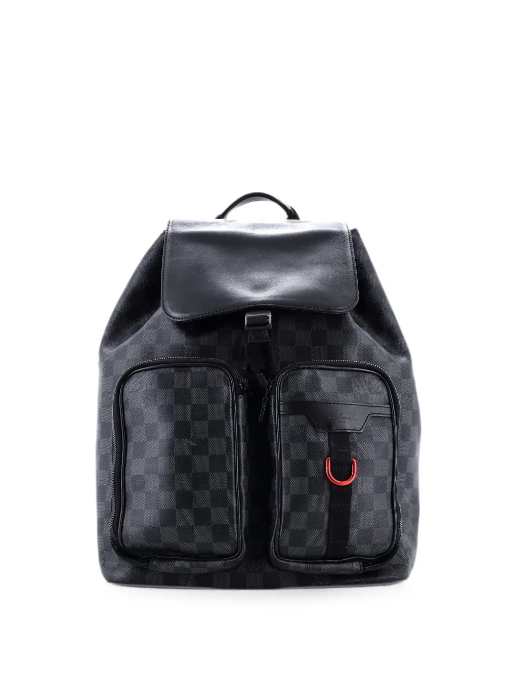 Louis Vuitton Pre-Owned Utility Damier Graphite backpack - Black