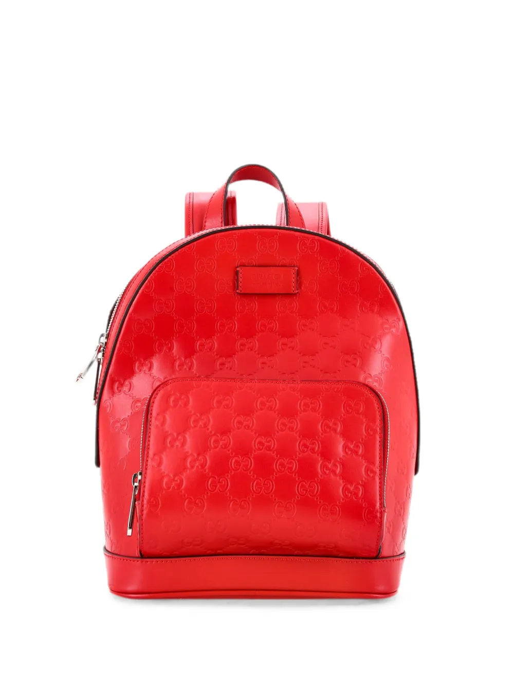 Gucci Pre-Owned Signature Pocket Guccissima Leather Small backpack - Rot