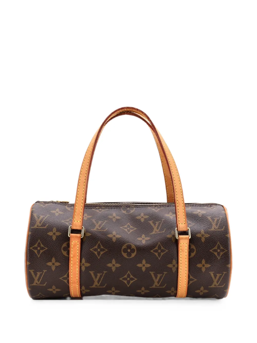 Louis Vuitton Pre-Owned Papillon Handbag Monogram Canvas 26 satchel - Brown