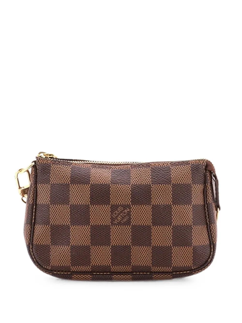 Louis Vuitton Pre-Owned Pochette Accessoires Damier Mini clutch bag - Marrone