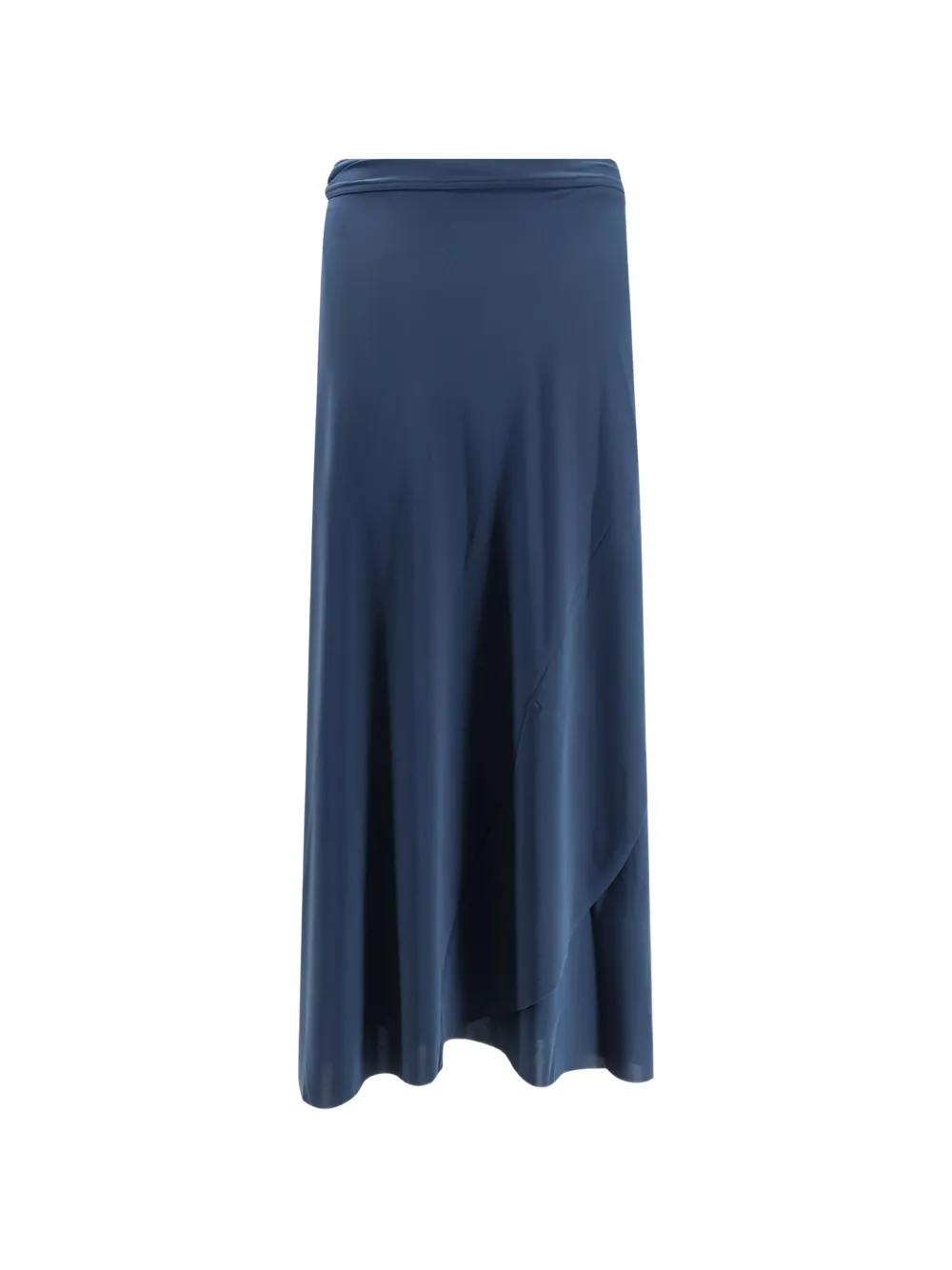 Eres Julieta Wrap Maxi Skirt In Blue