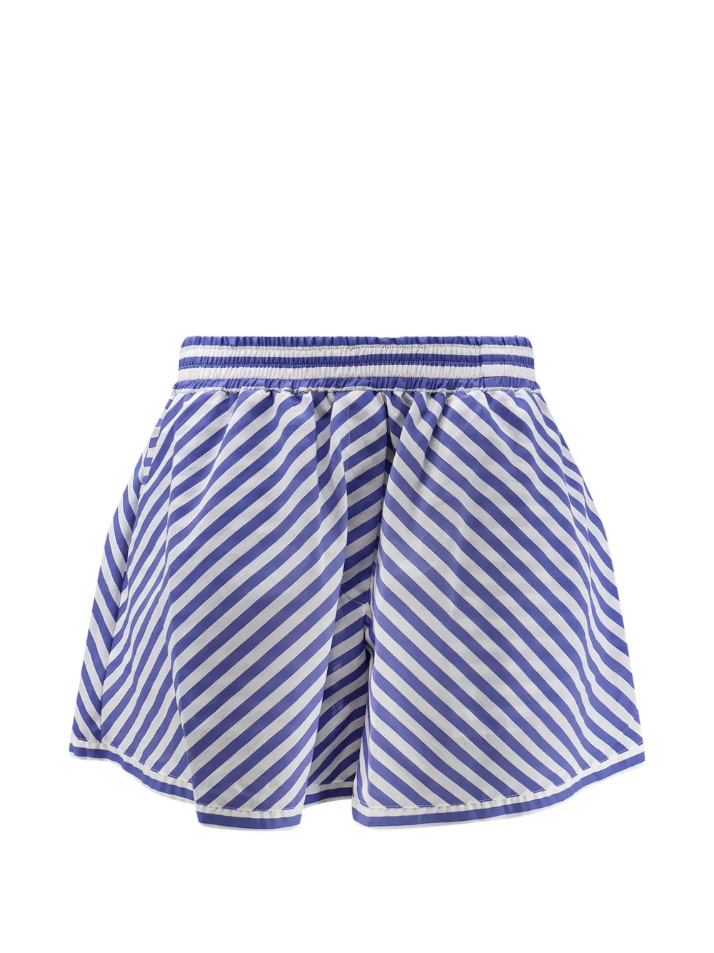 Lavi Couture Striped Shorts In Multi