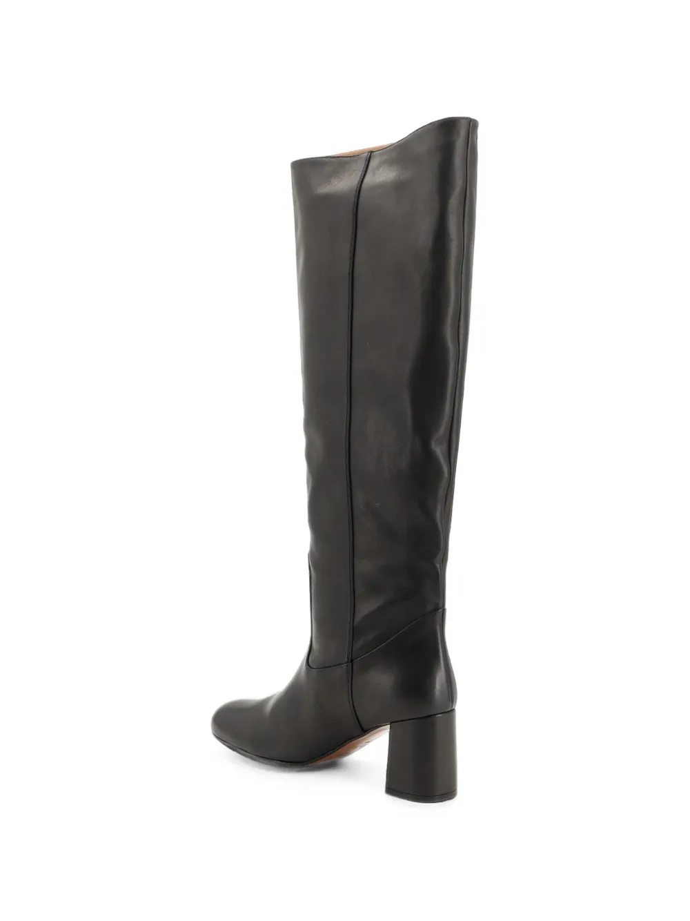 ATP Atelier Sarconi knee-high leather boots Zwart