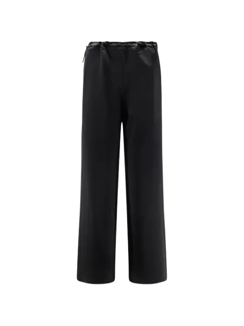 TONYWACK drawstring-waist satin trousers