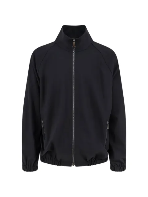 SEVEN GAUGE high-collar zip-up jacket