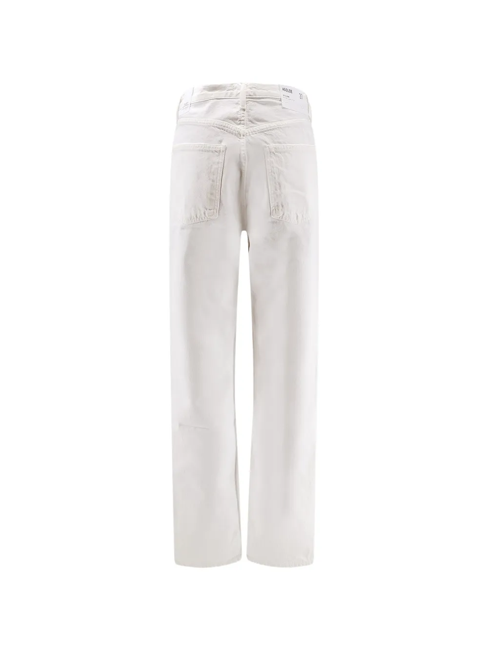 AGOLDE Straight-fit Five-pocket Jeans in White, view 2