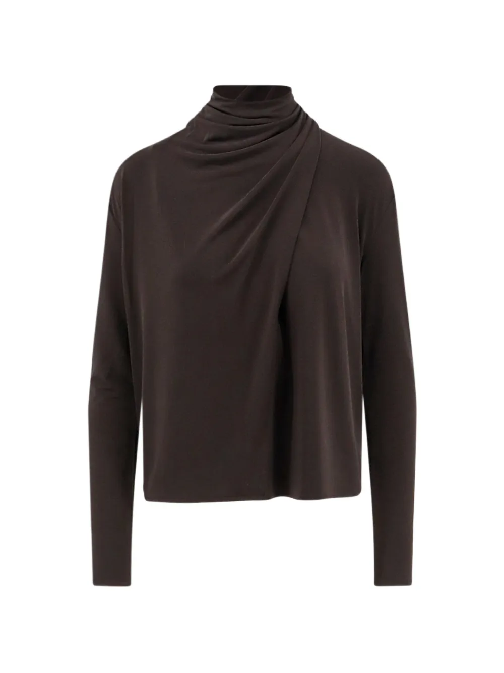 Vince draped long-sleeve top