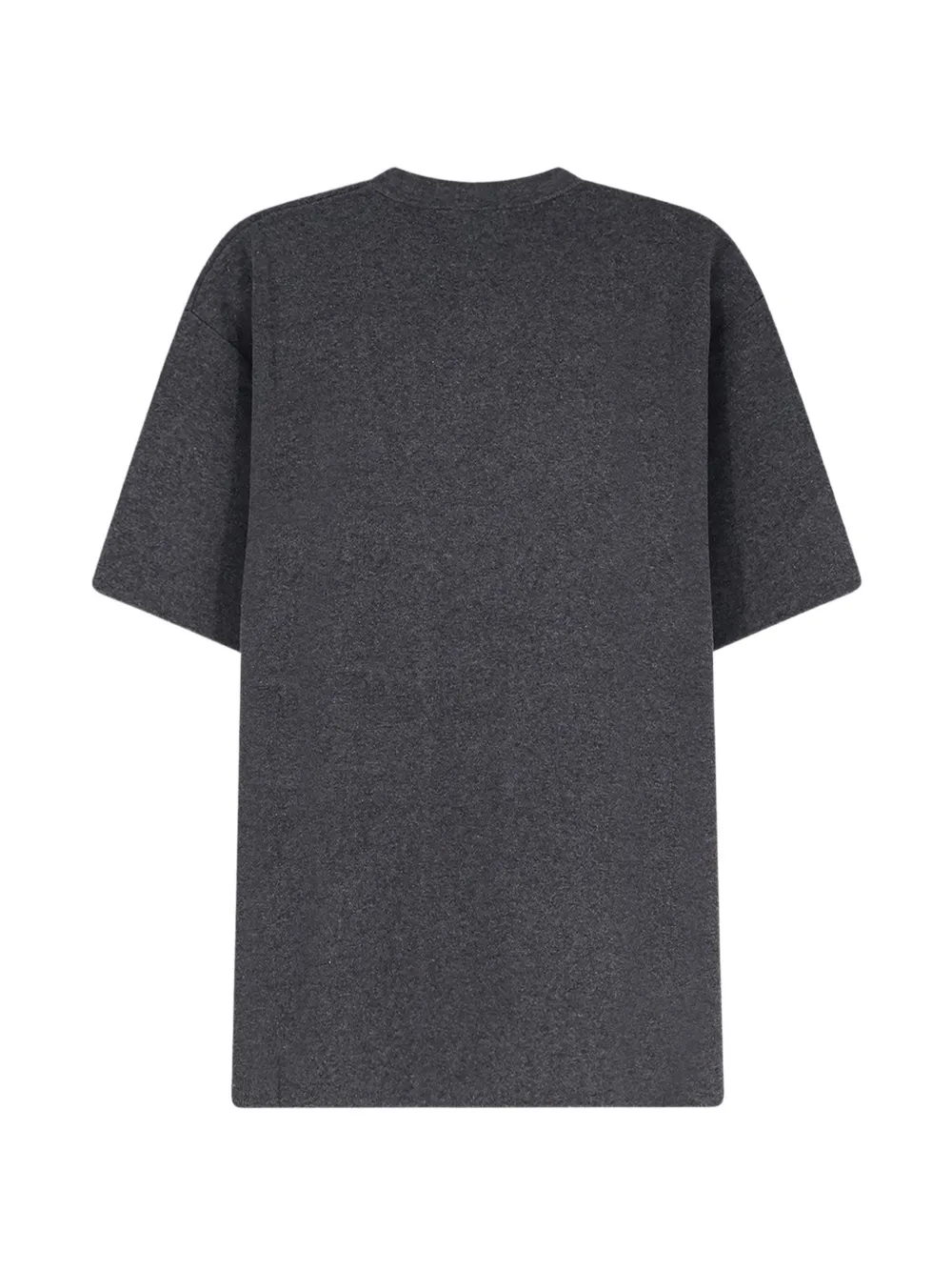Hevo Spinazzola T-shirt met ronde hals en korte mouwen Grijs