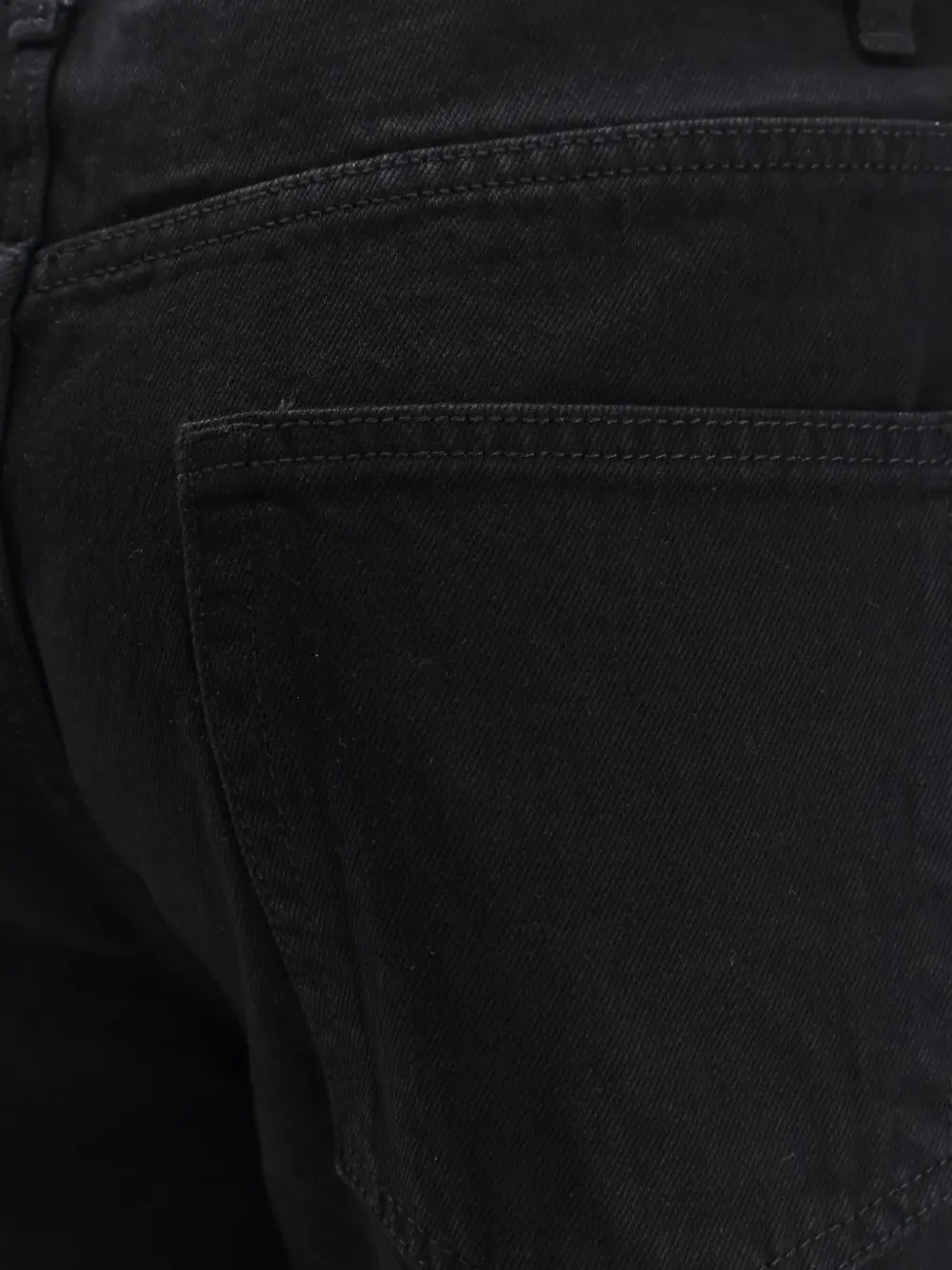 TONYWACK Straight jeans met vijf zakken Zwart