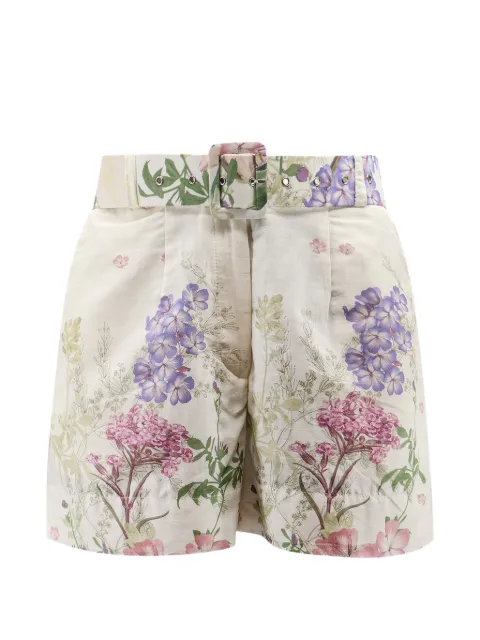 Charo Ruiz Ibiza floral-print belted shorts