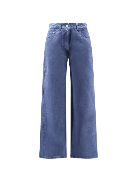 TONYWACK washed-effect five-pocket jeans