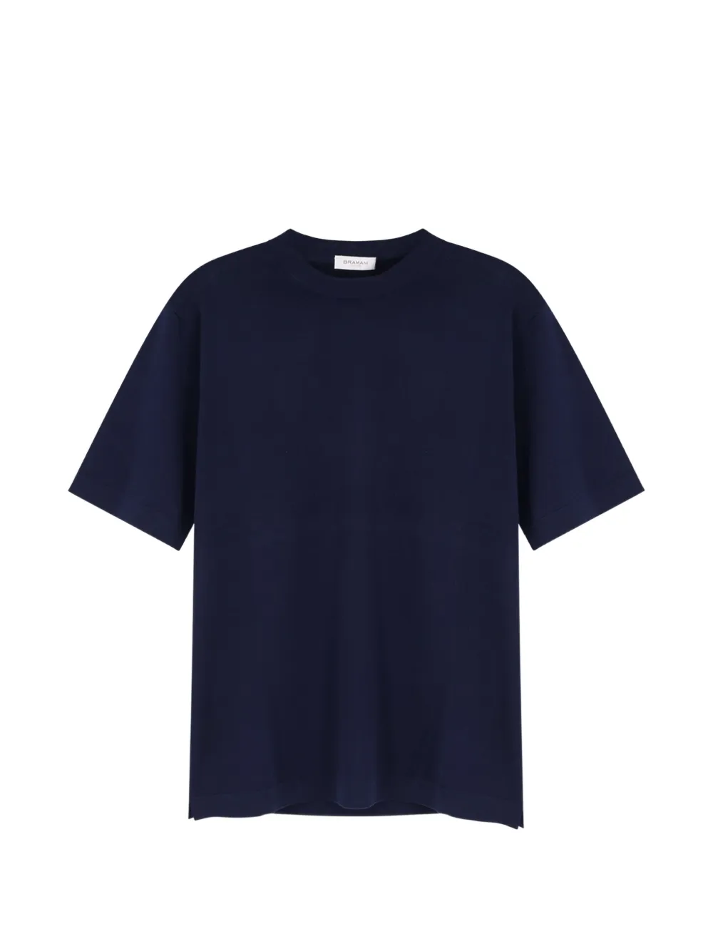 Bramani Cashmere crew-neck T-shirt - Blau