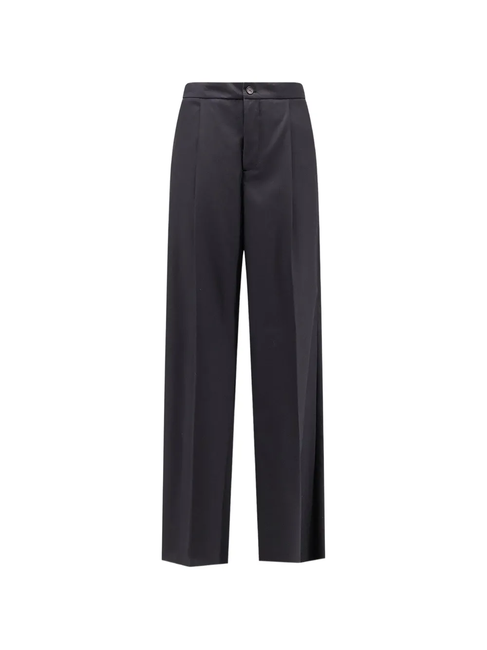 Hevo pressed-crease wide-leg trousers - Noir Hevo pressed-crease wide-leg trousers - Noir