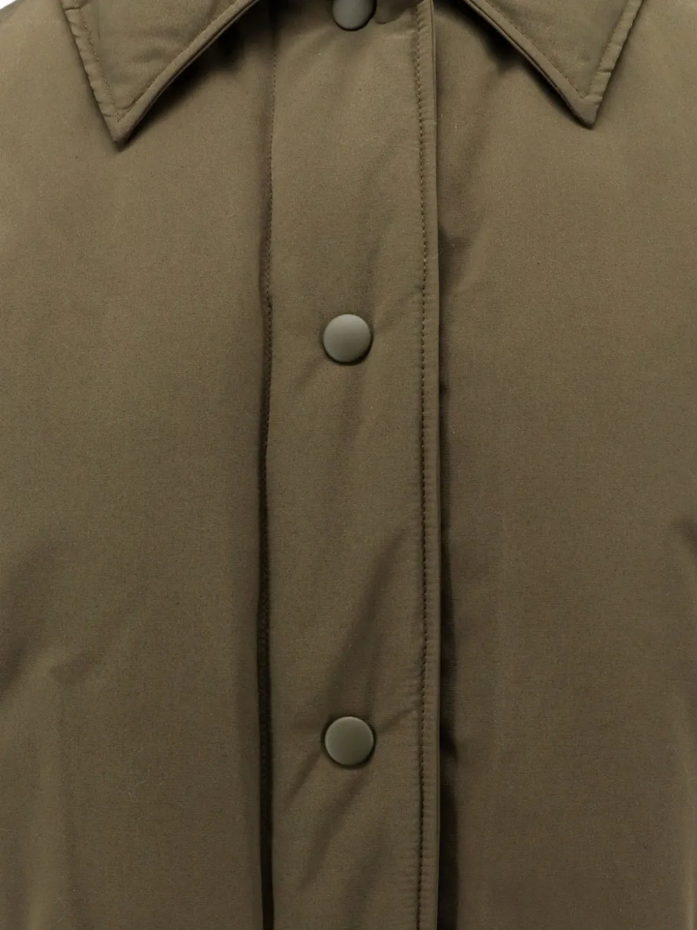 ASPESI Jas met verborgen sluiting Groen