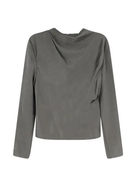 Vince blusa con cuello desbocado