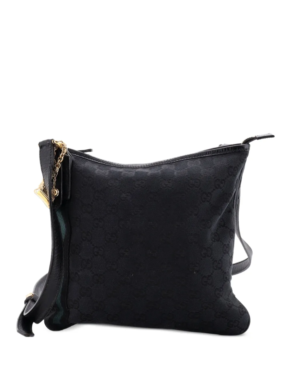 Gucci Pre-Owned Jolicoeur Kuriertasche aus GG Canvas - Schwarz