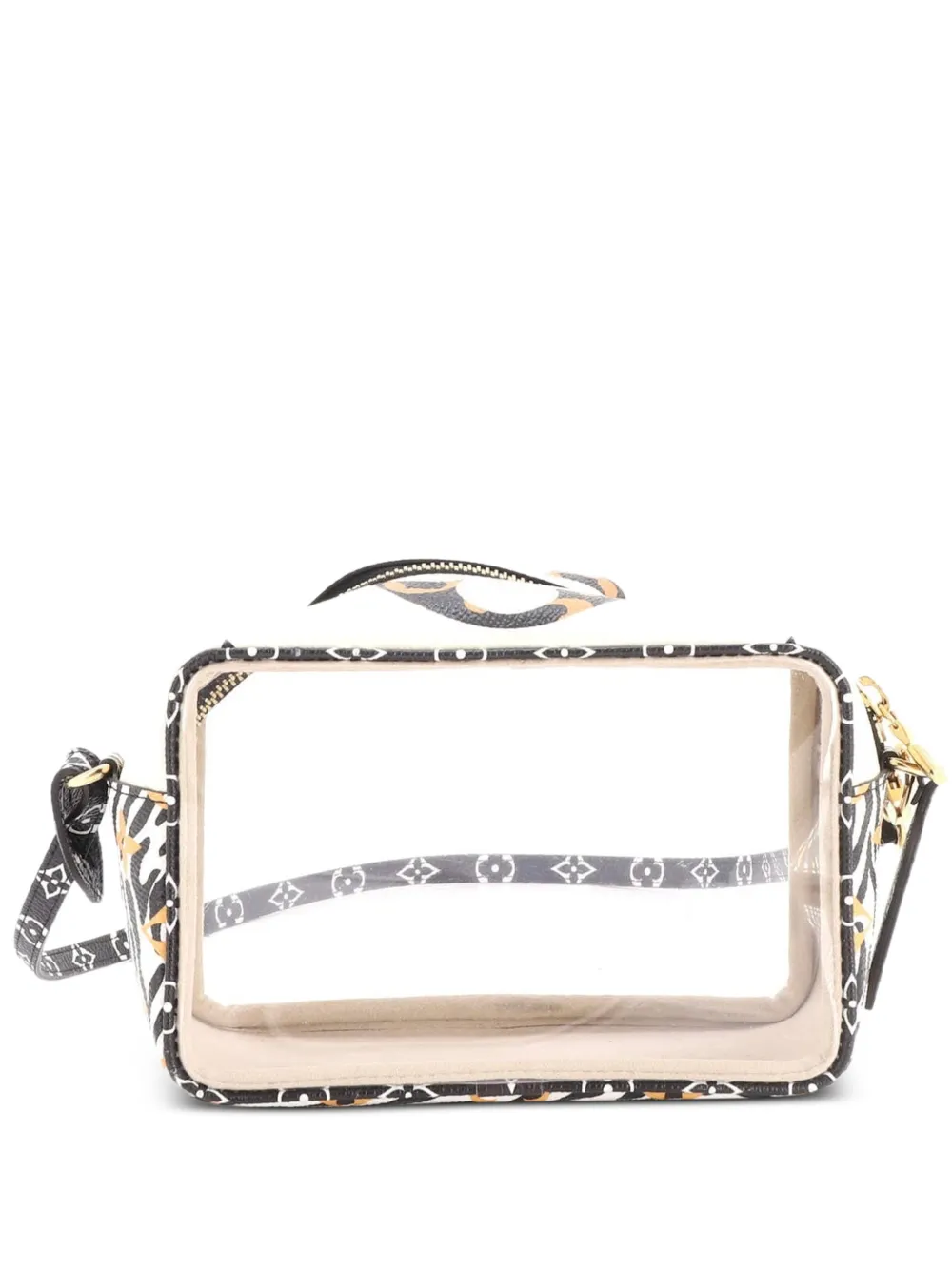 Louis Vuitton Pre-Owned Beach Pouch Limited Edition Jungle Monogram Giant Schultertasche - Nude
