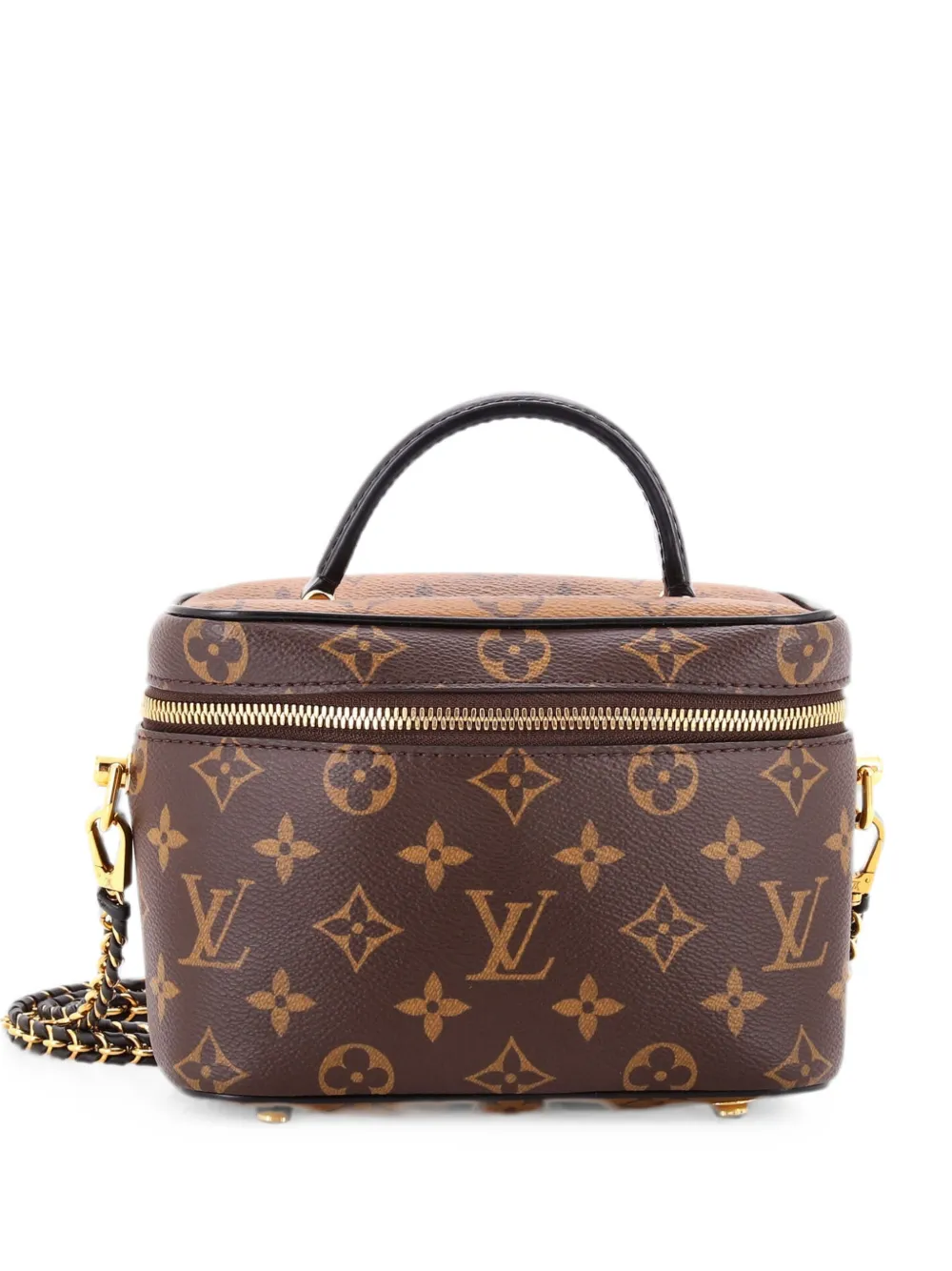 Louis Vuitton Pre-Owned Vanity Handbag Reverse Monogram Canvas PM satchel - Braun
