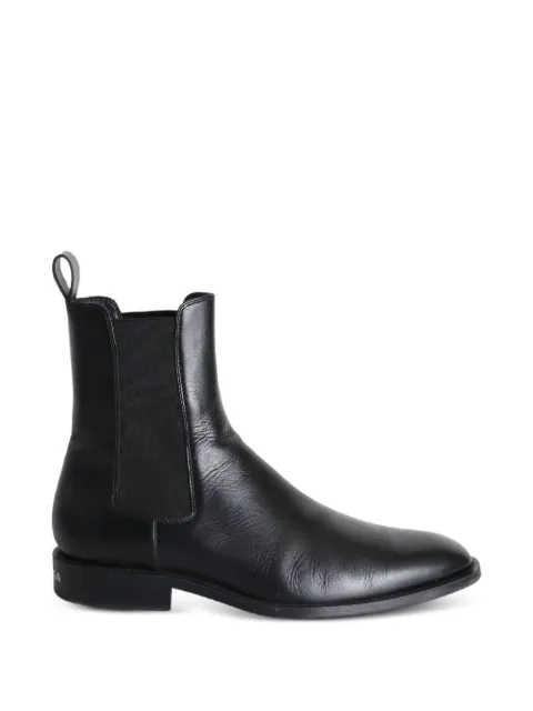 Balenciaga Pre-Owned Midnight Chelsea leather boots
