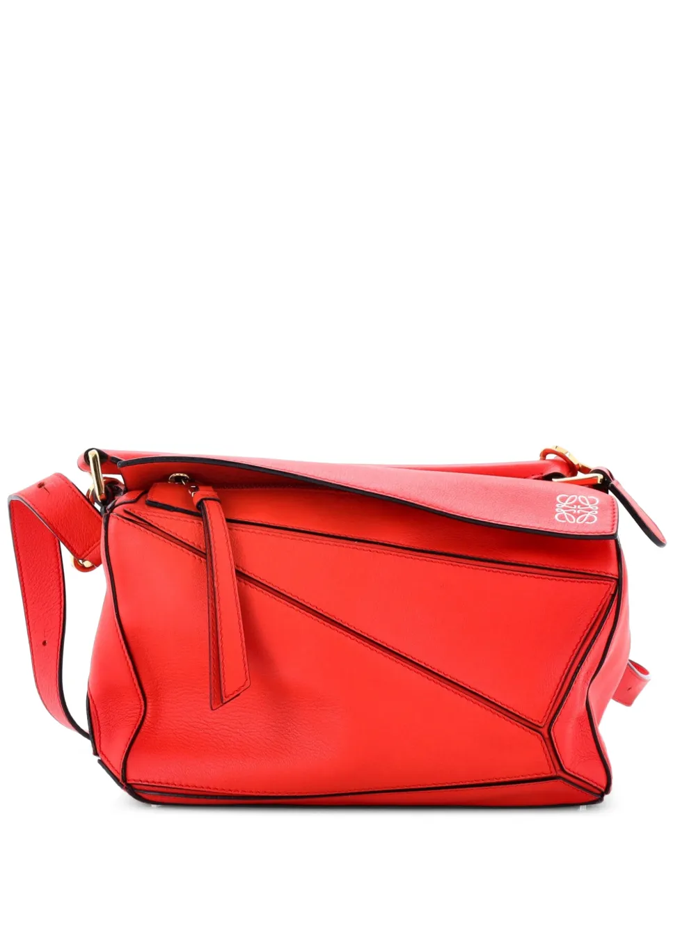 Loewe Pre-Owned Kleine Puzzle Satchel-Tasche - Rot