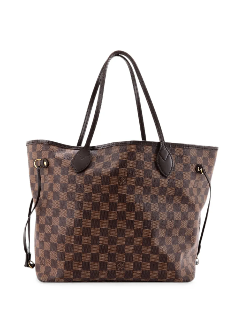 Pre-owned Louis Vuitton Neverfull Nm Damier Mm Tote Bag In Brown