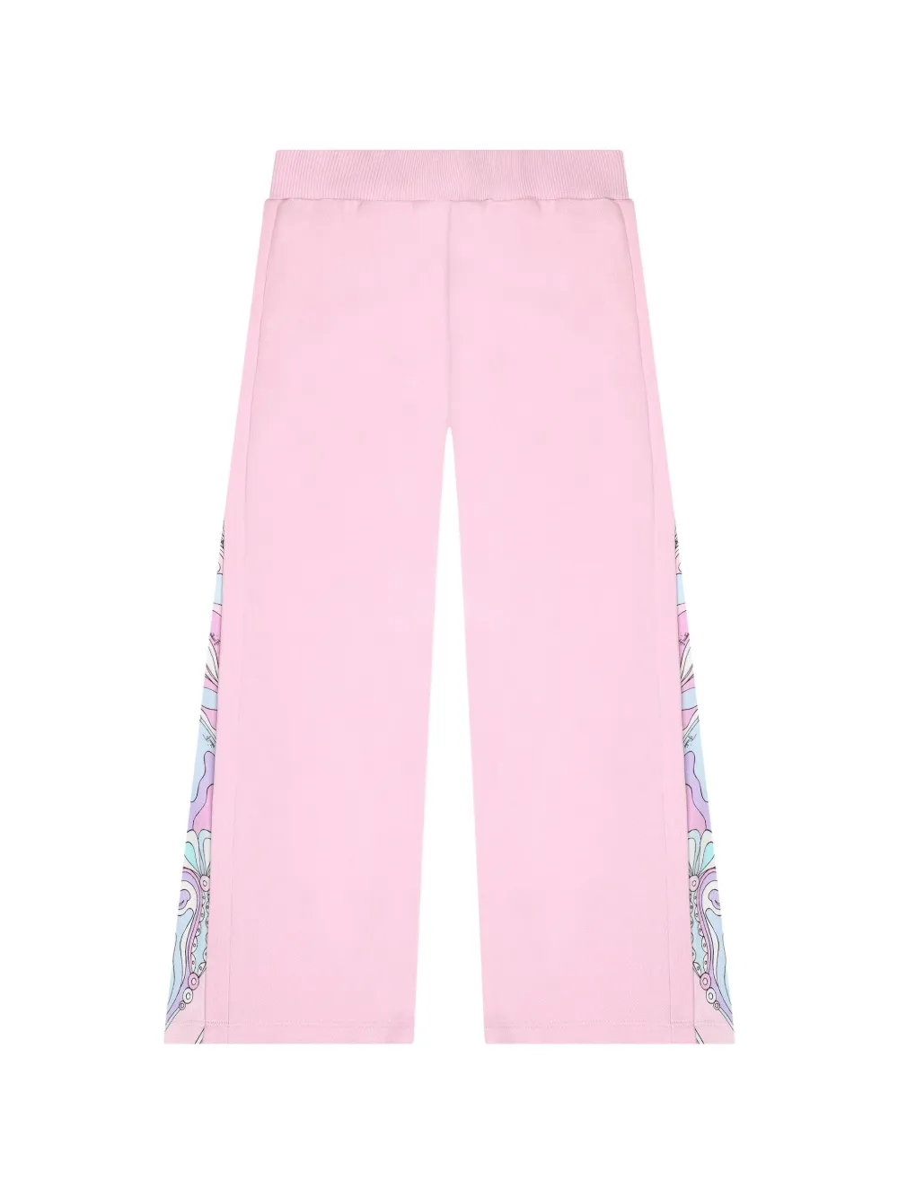 PUCCI Junior Iride-print track pants - Rosa