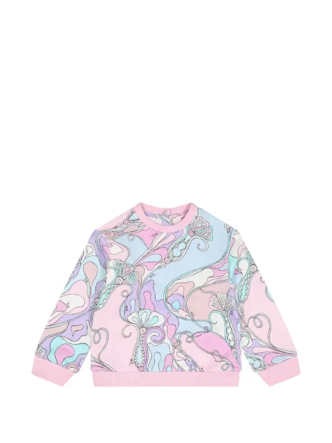 PUCCI Junior Iride-print sweatshirt