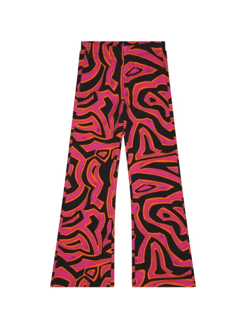 PUCCI Junior Iride-print trousers