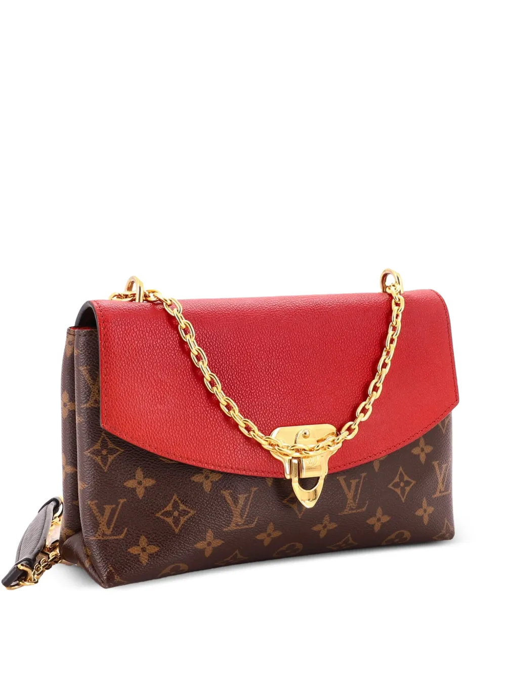 Louis Vuitton Pre-Owned Saint Placide Handbag Monogram Canvas and Leather shoulder bag - Rosso