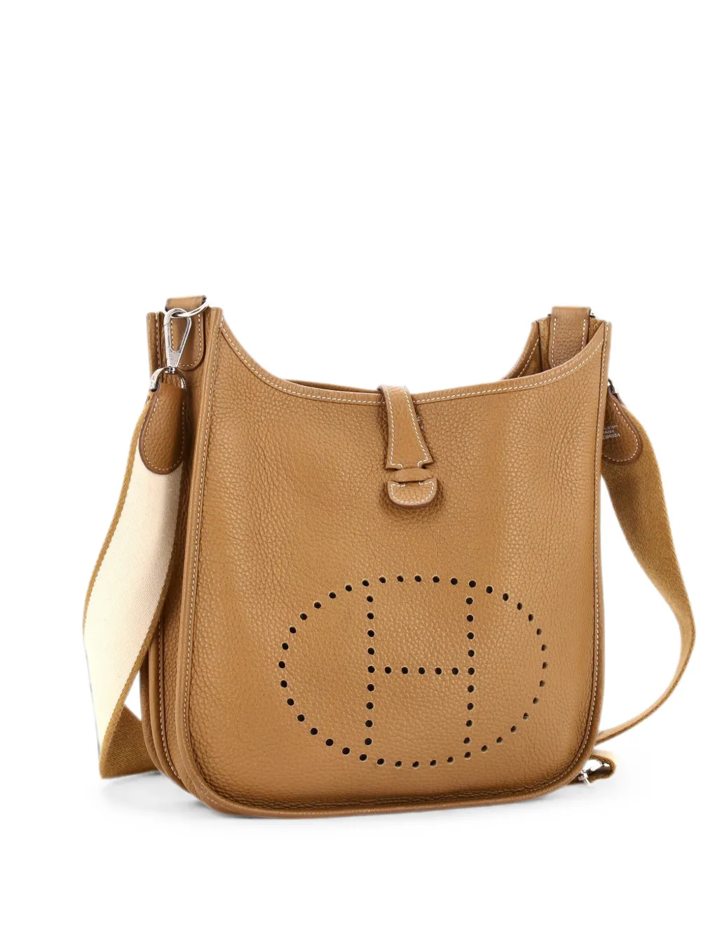 Hermès Pre-Owned Evelyne Bag Gen III Clemence PM crossbody bag - Brown