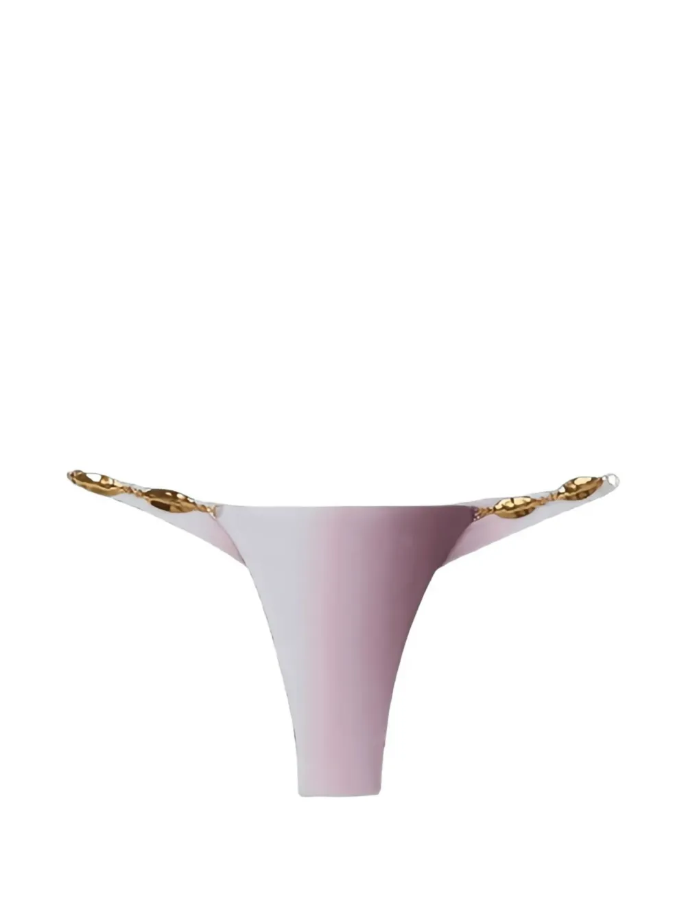 VIX PAULA HERMANNY beaded-detail ombré-effect bikini bottoms