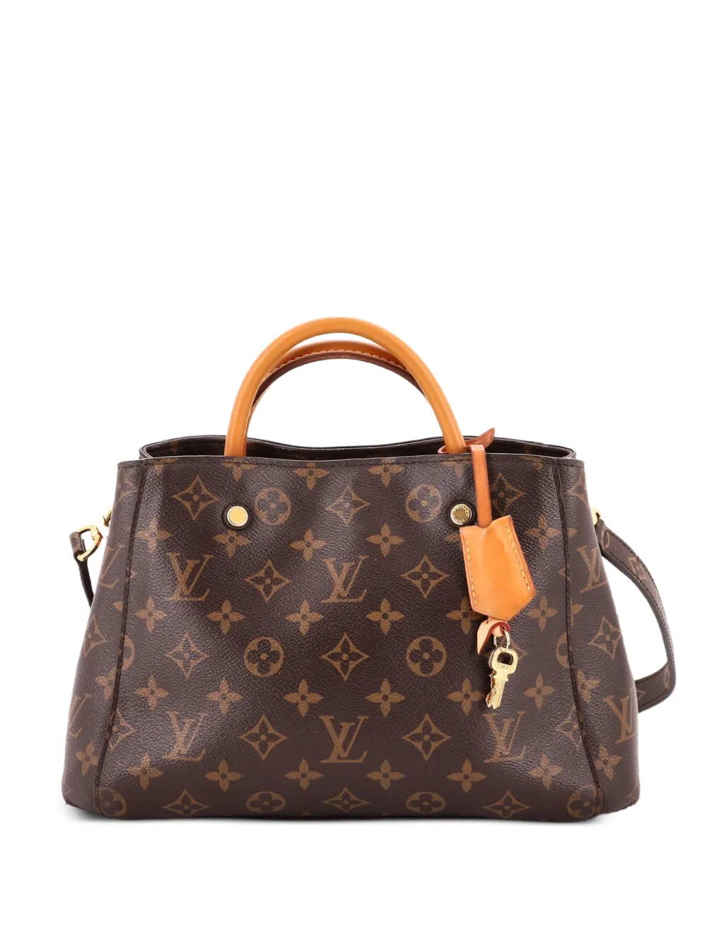 Louis Vuitton Pre-Owned Montaigne Handbag Monogram Canvas BB satchel - Braun