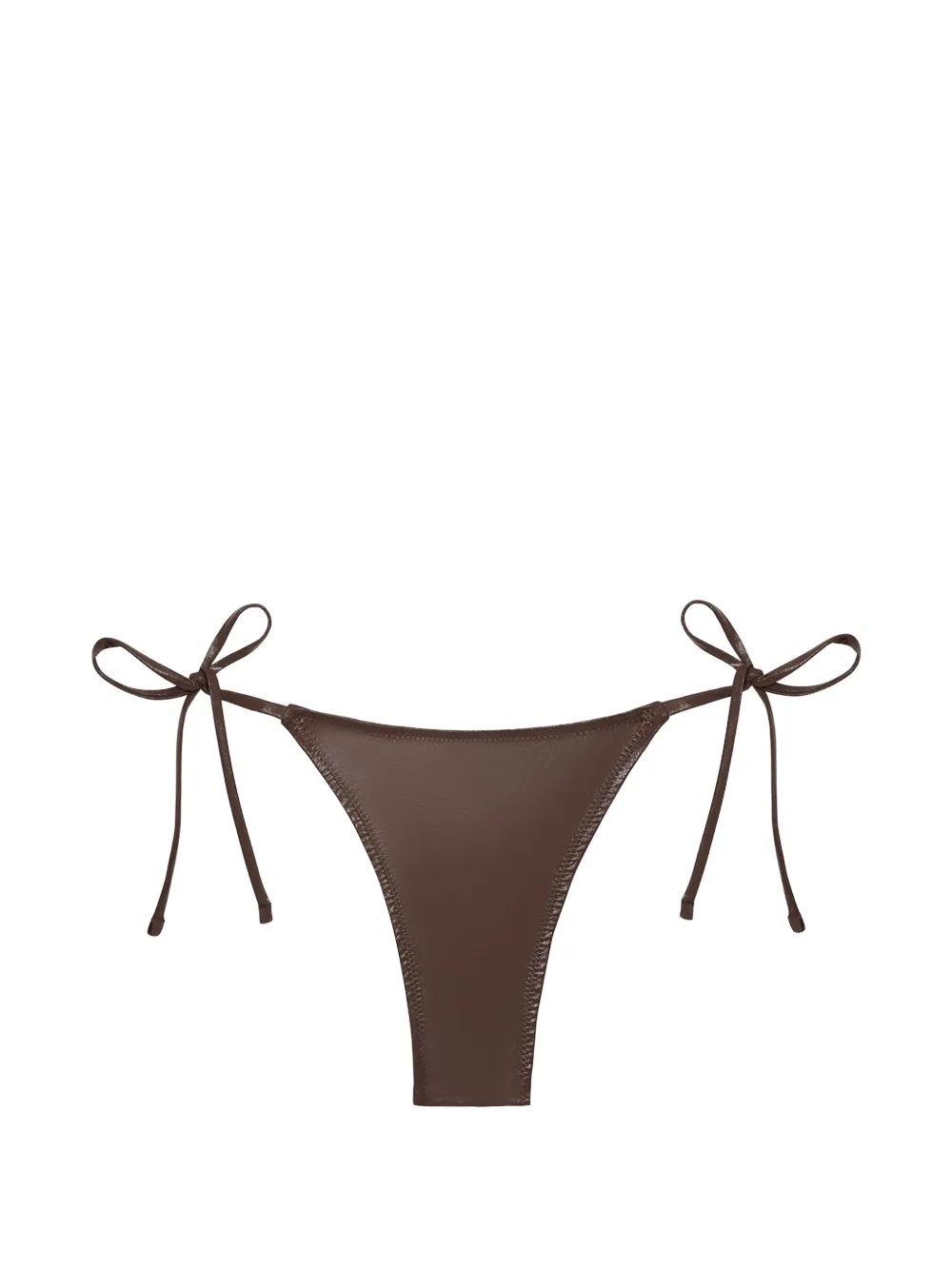 TROPIC OF C Praia side-tie bikini bottoms - Marrone