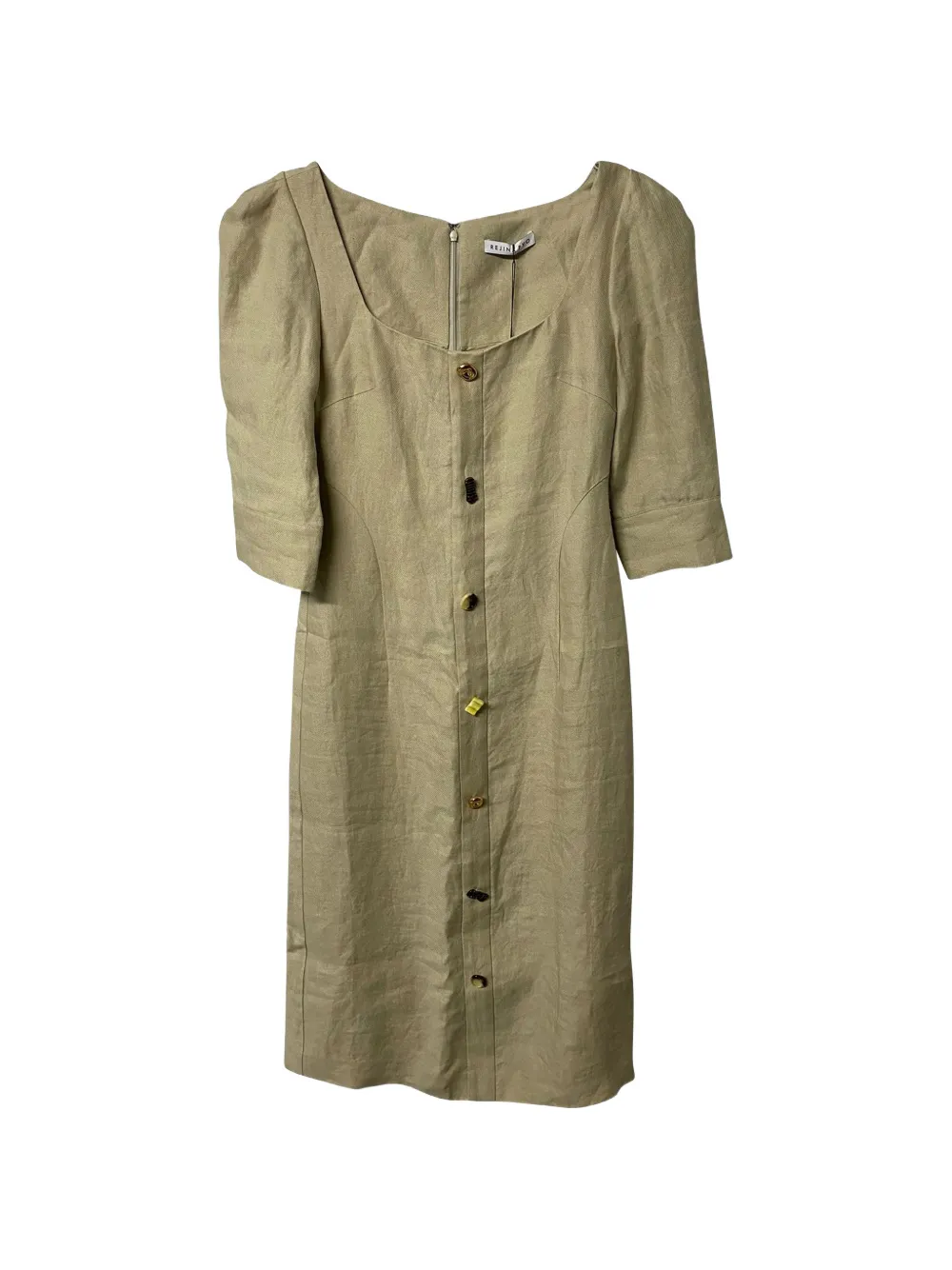 Rejina Pyo Leonie button-up dress - Verde