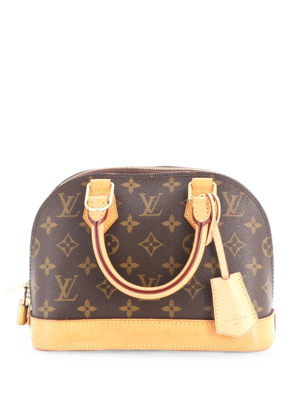 Louis Vuitton Pre-Owned Alma Handbag Monogram Canvas BB crossbody bag - Brown