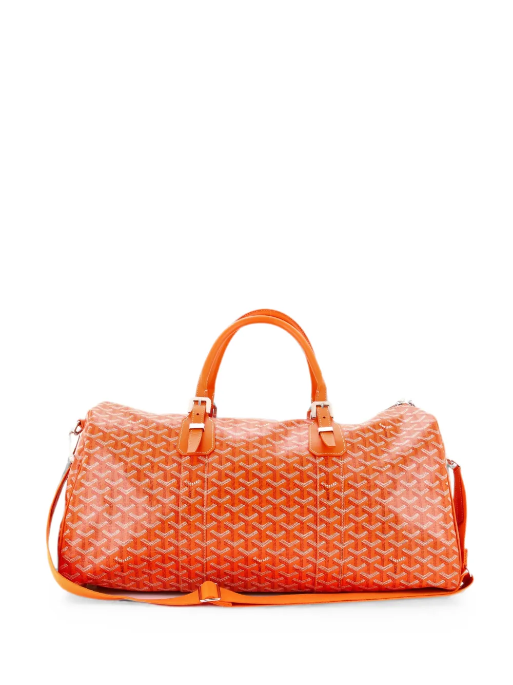 Goyard Pre-Owned Croisiere Bag Coated Canvas 50 travel bag - Orange