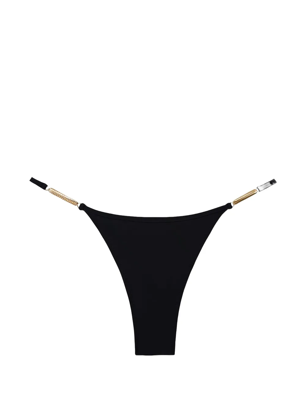 TROPIC OF C Luna chain-detail bikini bottoms - Nero